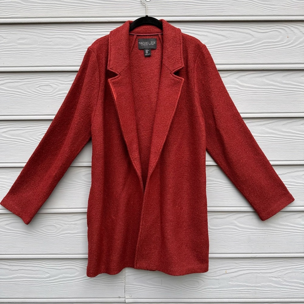 Rachel Zoe Women Wool Blend Long Sleeve Jacket